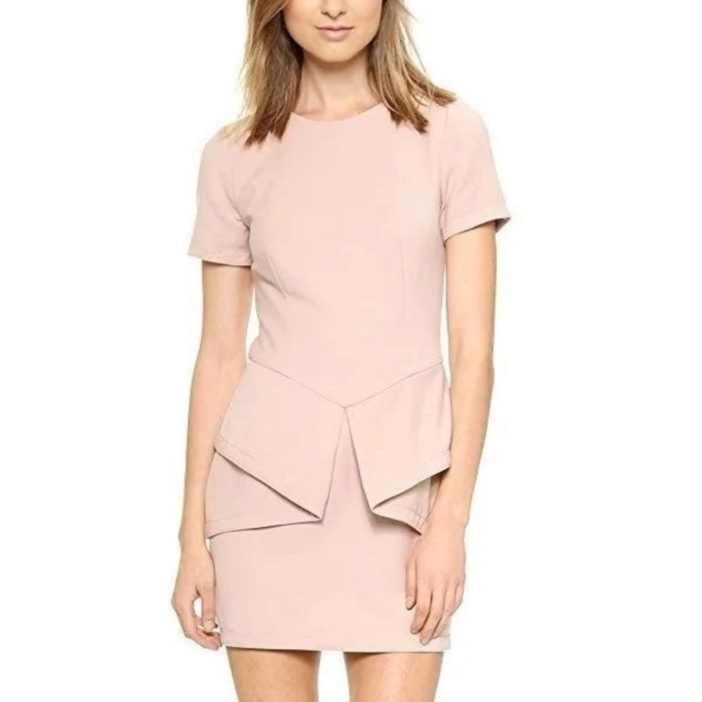 BCBGMaxAzria pink mini dress